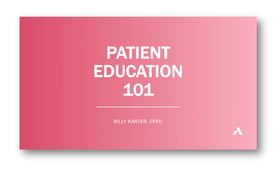 Patient Education Webinar