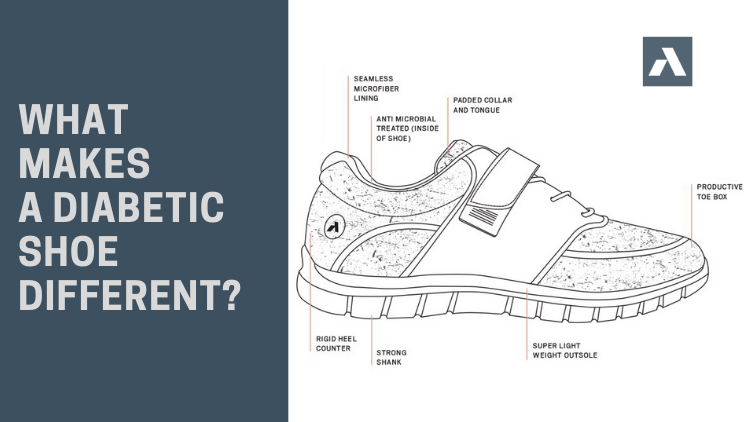 What makes a diabetic shoe different?
