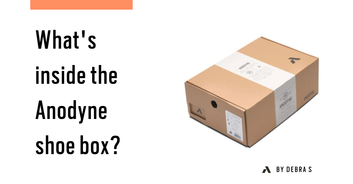 What's inside the Anodyne shoe box?